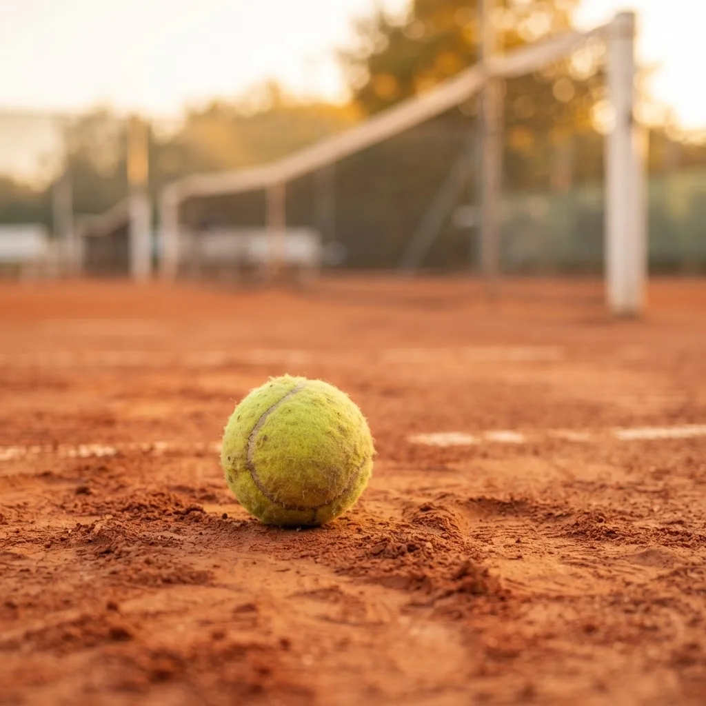 IPTV live sports channel streaming a tennis match on a clay court